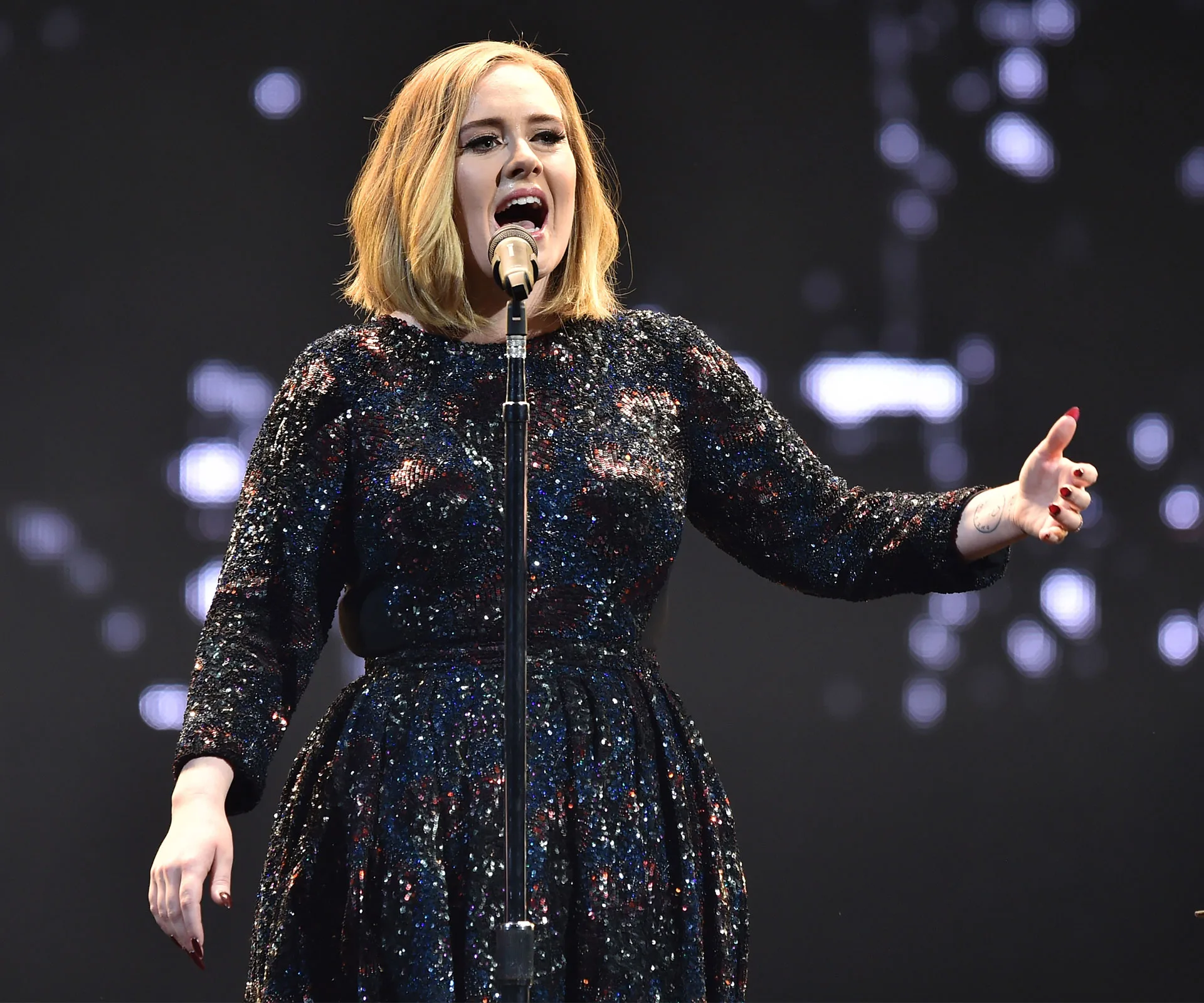 Watch: Adele forgets her own lyrics live in concert