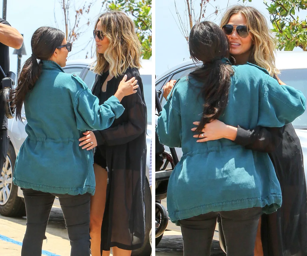Chrissy Teigen, Kim Kardashian