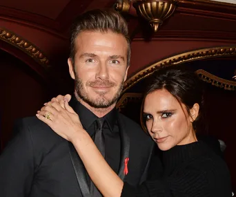 David Beckham and Victoria Beckham 