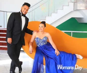 Madison Nonoa and Filipe Manu