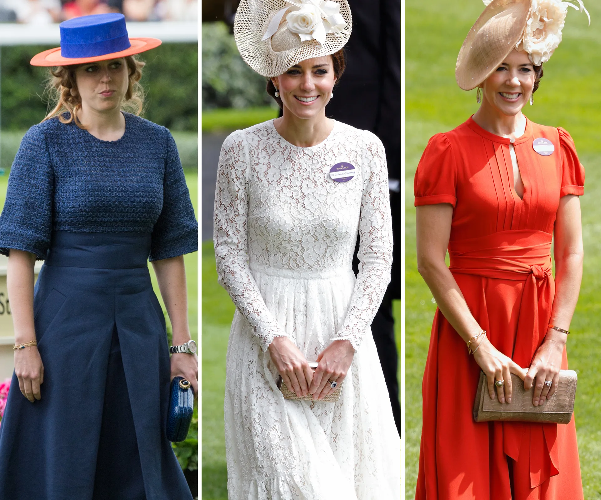 Kate Middleton, Princess Beatrice, Princess Mary