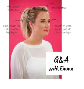 Great Hair Days: How to create a ponytail with a twist