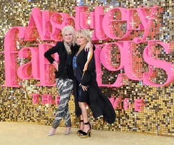 Jennifer Saunders and Joanna Lumley joined by stars at Absolutely Fabulous premiere