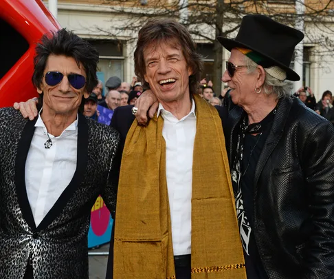 Mick Jagger, Ronnie Wood, Keith Richards