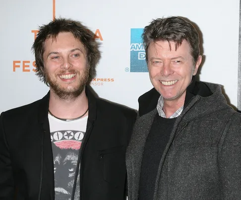 Duncan Jones and David Bowie