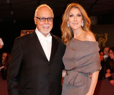 Celine Dion and Rene Angelil