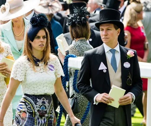 Princess Beatrice and Dave Clark