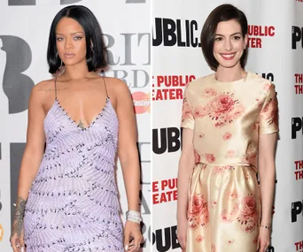 Rihanna, Anne Hathaway