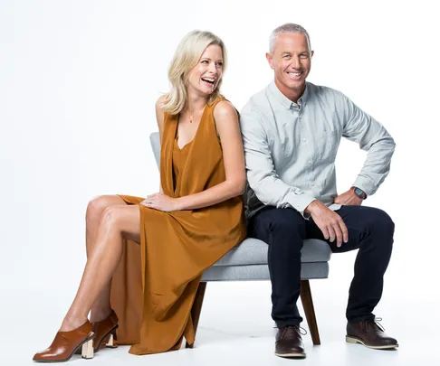 Mark Richardson and Shelley Ferguson