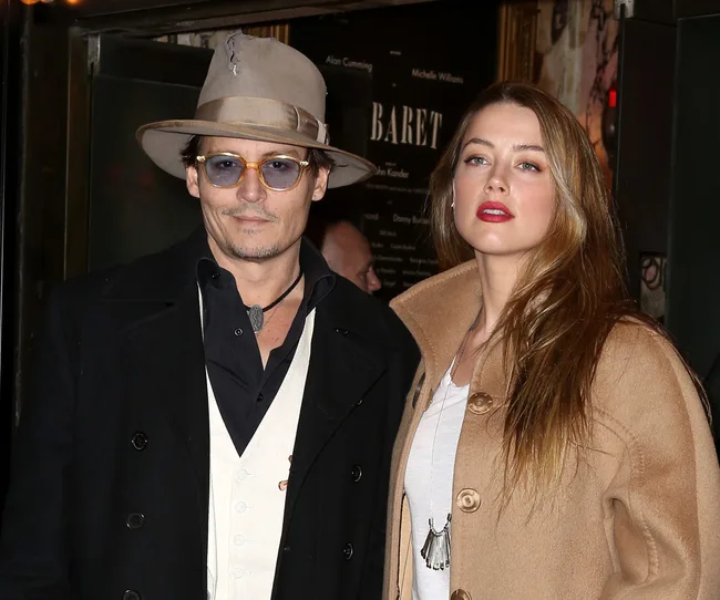 Johnny Depp and Amber Heard
