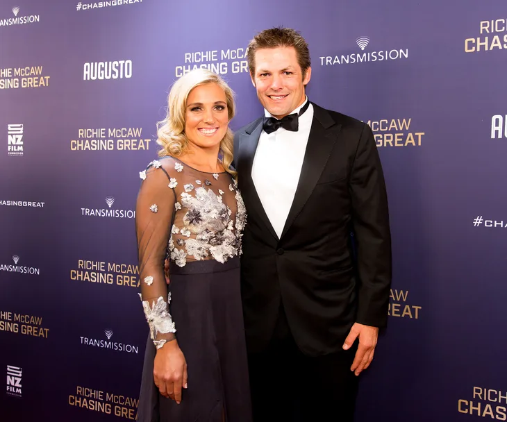 Richie McCaw, Gemma Flynn