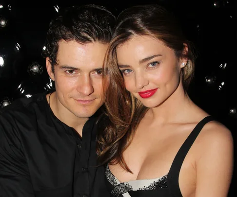 Orlando Bloom and son Flynn