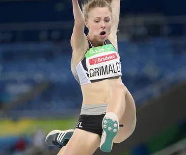 Kiwi long jumper Anna Grimaldi 