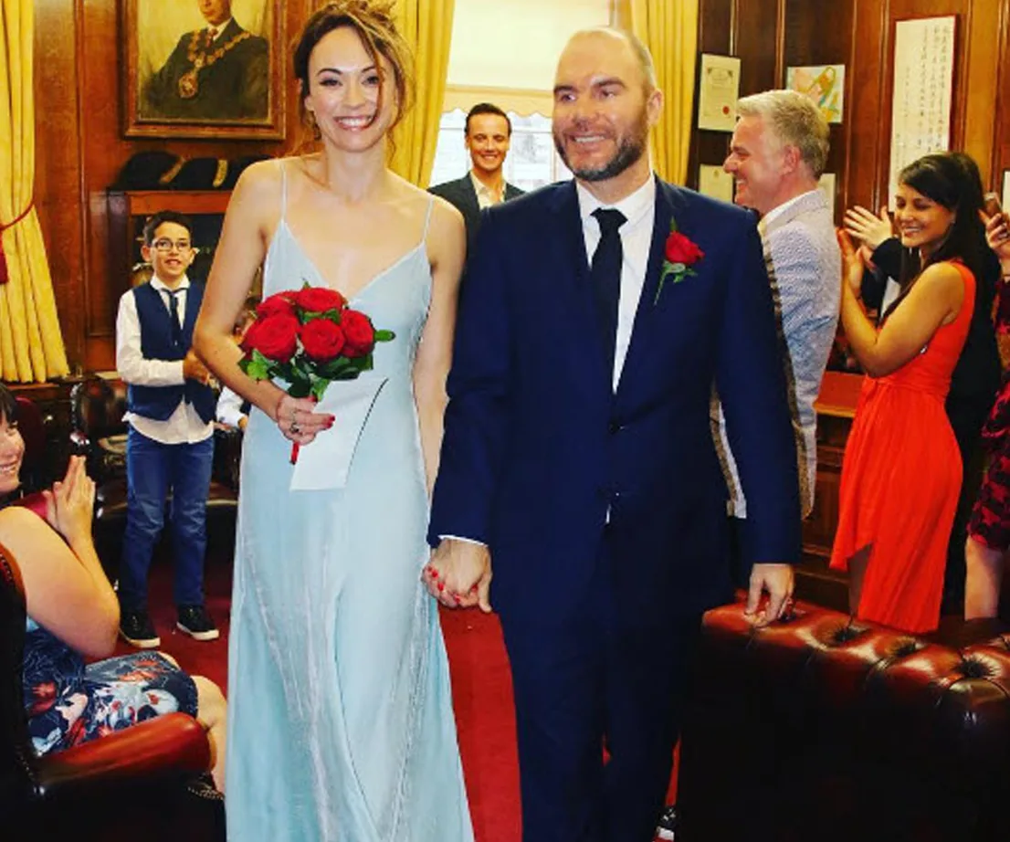 Tova Api Tova O’Brien marries her Kiwi sweetheart in London