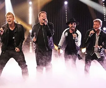backstreet boys James corden