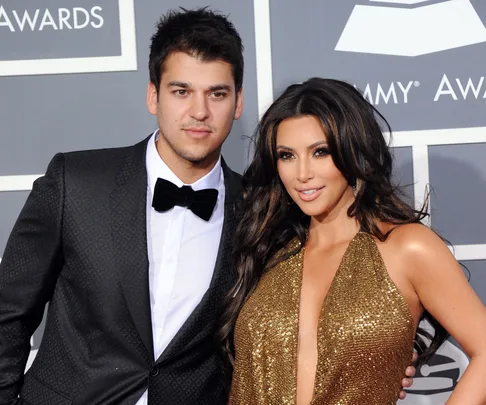 Rob Kardashian Kim Kardashian