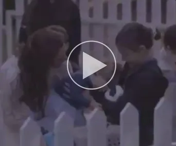 Prince George Princess Charlotte video