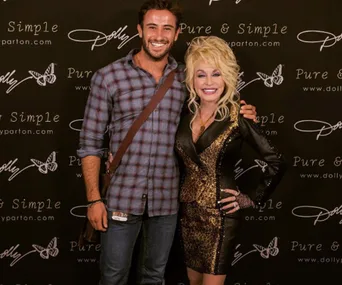 Cameron Jones and Dolly Parton