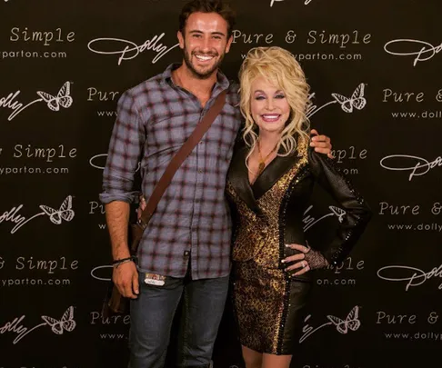 Cameron Jones and Dolly Parton