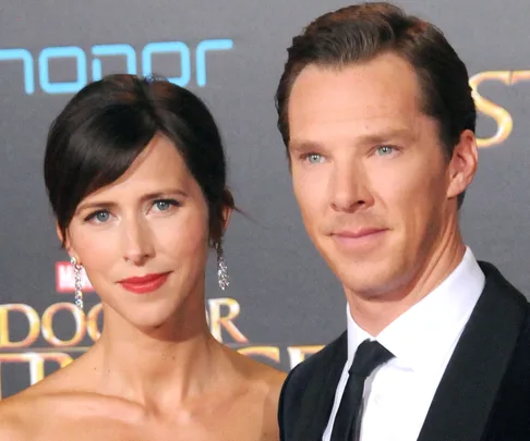 Benedict Cumberbatch and Sophie Hunter
