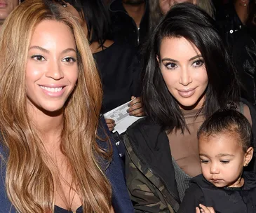 Beyonce and Kim Kardashian