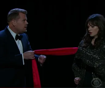 James Corden, Zooey Deschanel