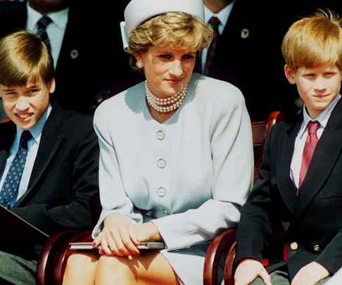Princess diana prince william prince harry