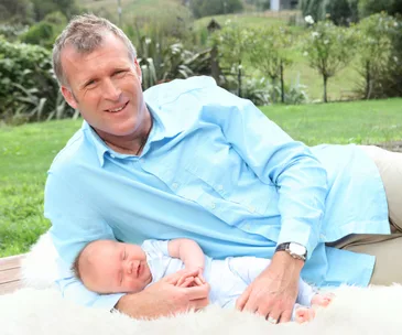 Meet Mahe Drysdale’s gorgeous baby boy