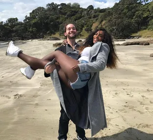 Serena Williams hints she is pregnant with first child