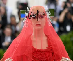Katy Perry at the Met Gala 2017.