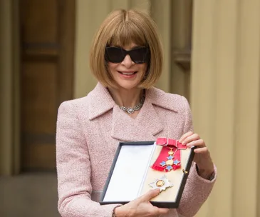 Anna Wintour has been recognised for her services to fashion and journalism
