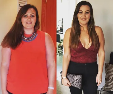 Woman loses 38 kg without cutting out takeaways or alcohol