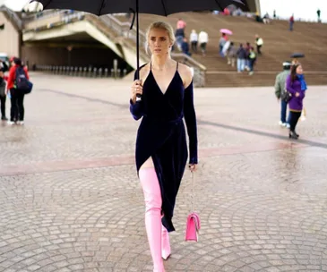 Beth Levis at Mercedes-Benz Fashion Week Australia