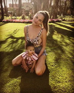 Hilary Duff and Luca Comrie