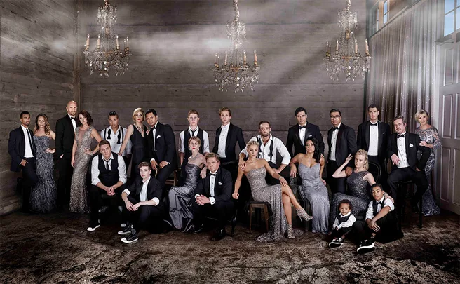 Cast photo Shortland Street 2017