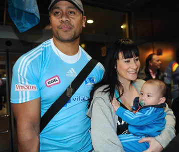 Jonah Lomu had been told he and wife Nadene would never be able to have children