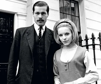 Lord Lucan and Veronica in 1963, the day their engagement was announced. They were separated at the time of the murder.