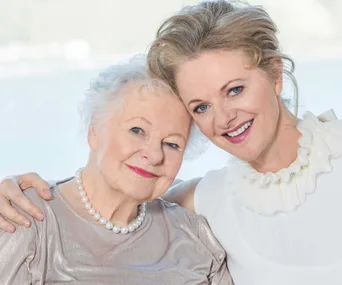 At home with Dame Kate Harcourt and daughter Miranda