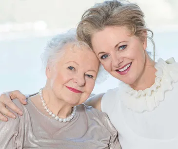 At home with Dame Kate Harcourt and daughter Miranda