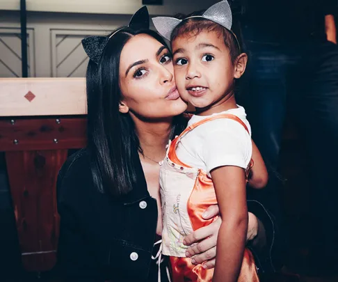 Kim Kardashian faces backlash over North West corset dress