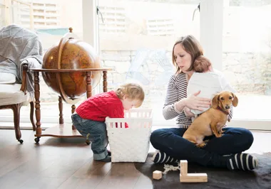 Being a mum is equal to 2.5 full time jobs