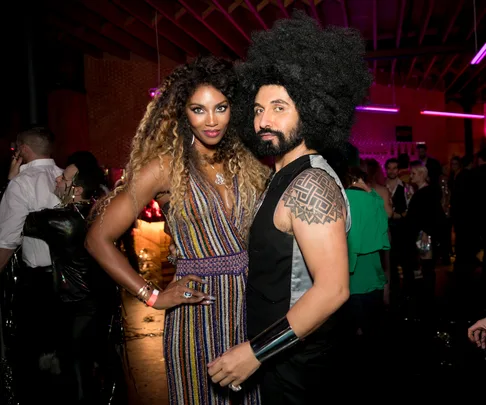 Colin Mathura-Jeffree and Michelle Blanchard