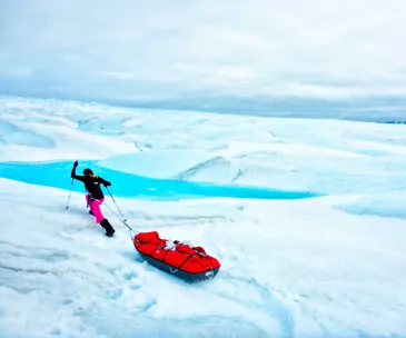 The schoolgirl adventurer who trekked across Greenland
