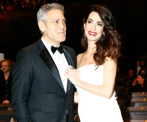 George and Amal Clooney