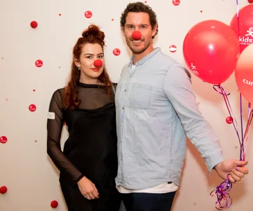 Zac Franich and Viarni Bright, Red Nose Day appeal