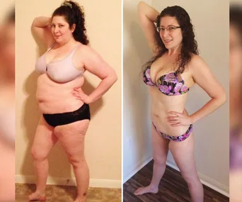 Woman loses 38 kilos by only eating fruit
