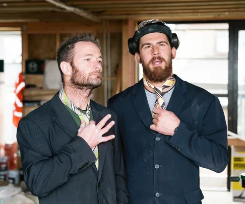 Andy and Nate from The Block NZ