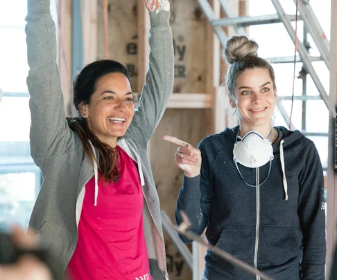 Stace and Yanita from The Block NZ