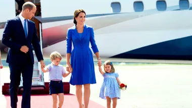 How George and Charlotte are softening up the Brits