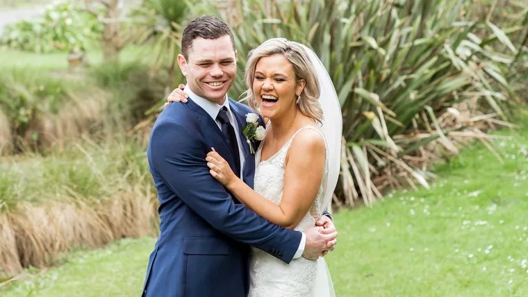 Married at First Sight NZ: Brett and Angel&rsquo;s wedding